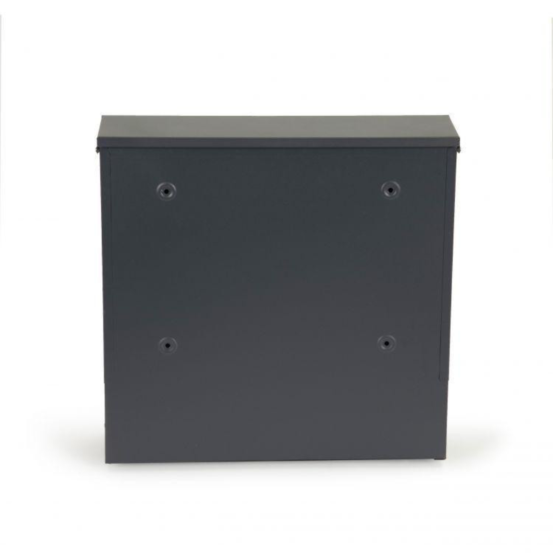 Poštanski sandučić – antracit s utorom za novine