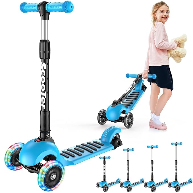 Dječji romobil s LED svjetlima