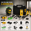 Profesionalni laserski nivelir 4D – 16 linija 360° (zeleni laser)