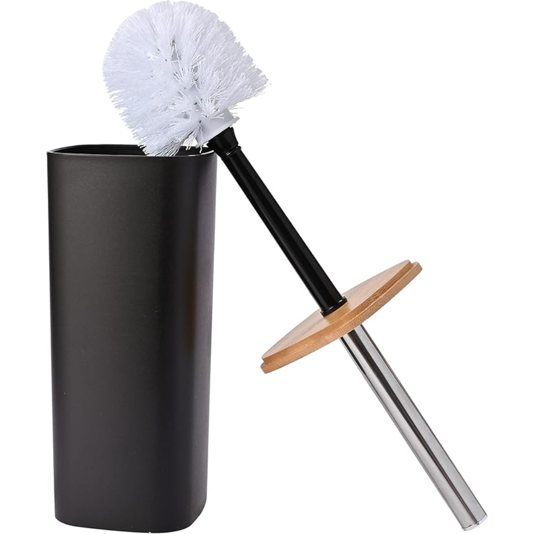 Set kupaonske galanterije – 6 elemenata u modernoj crnoj boji