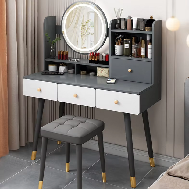 Moderni toaletni stol s LED ogledalom