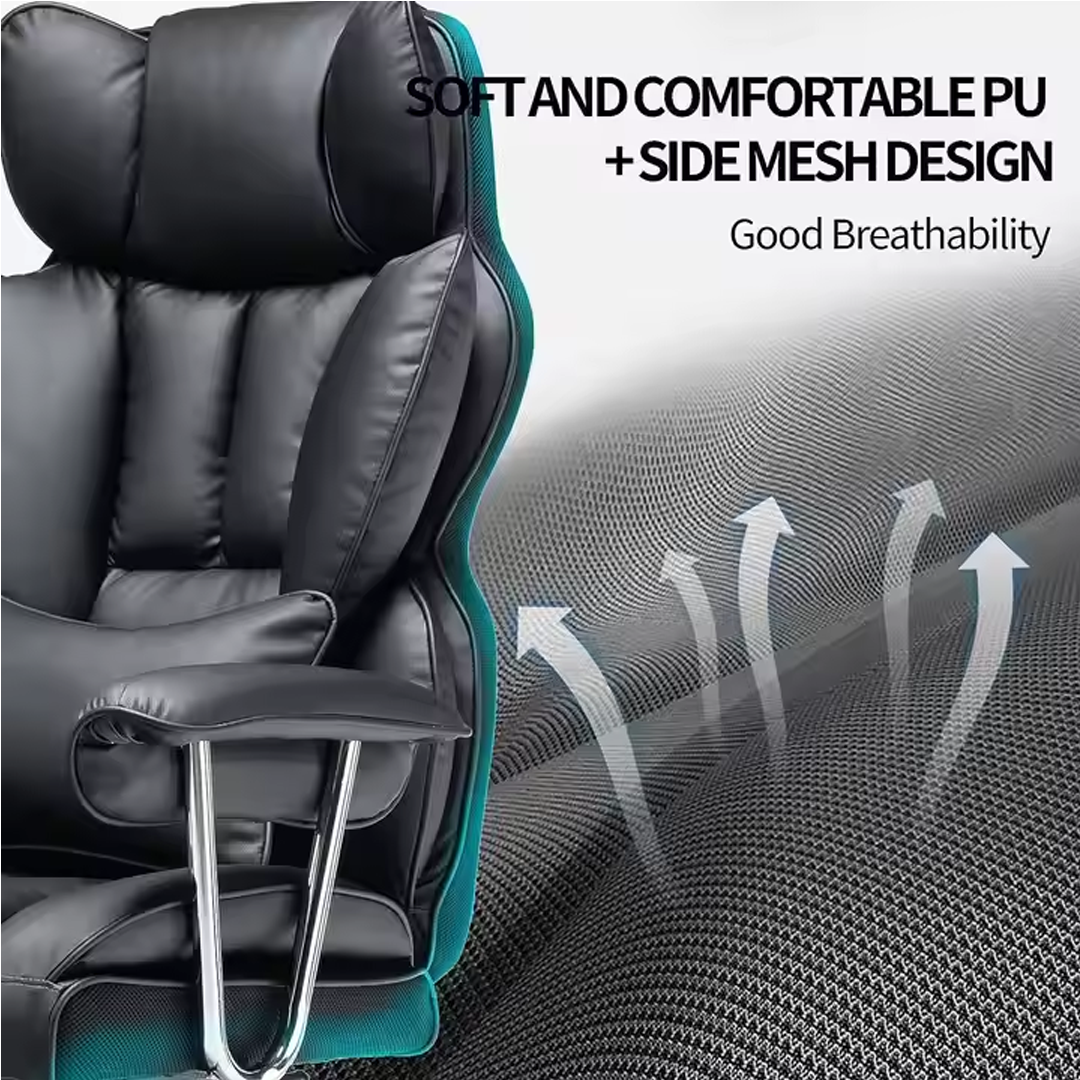 Ergonomska uredska stolica s visokim naslonom