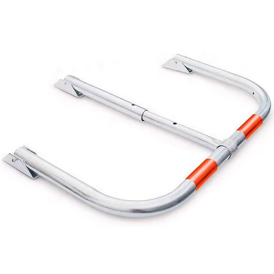 Sklopiva čelična parkirna barijera sa sigurnosnom bravom