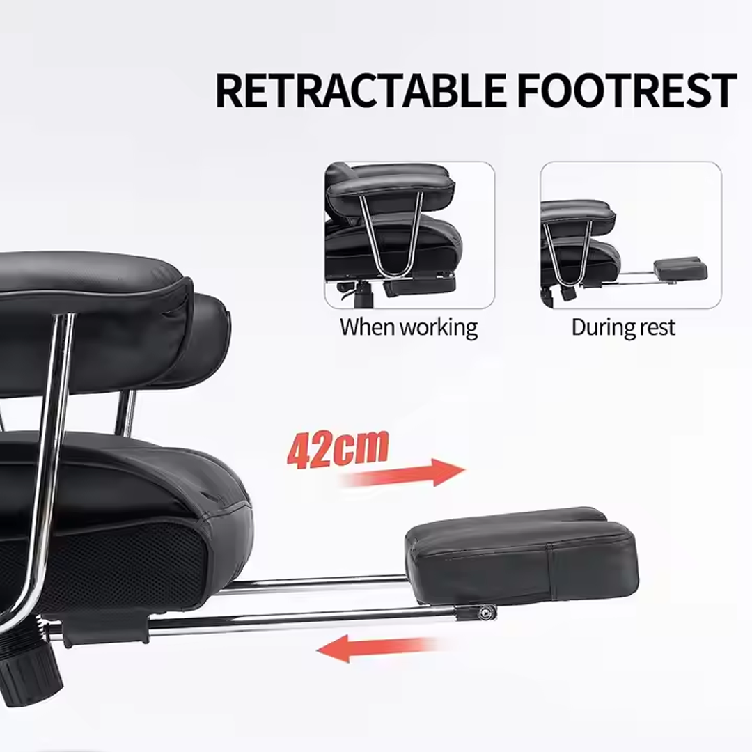 Ergonomska uredska stolica s visokim naslonom