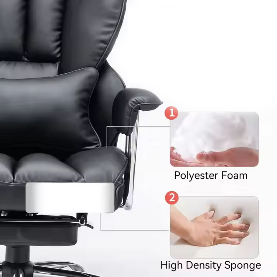 Ergonomska uredska stolica s visokim naslonom
