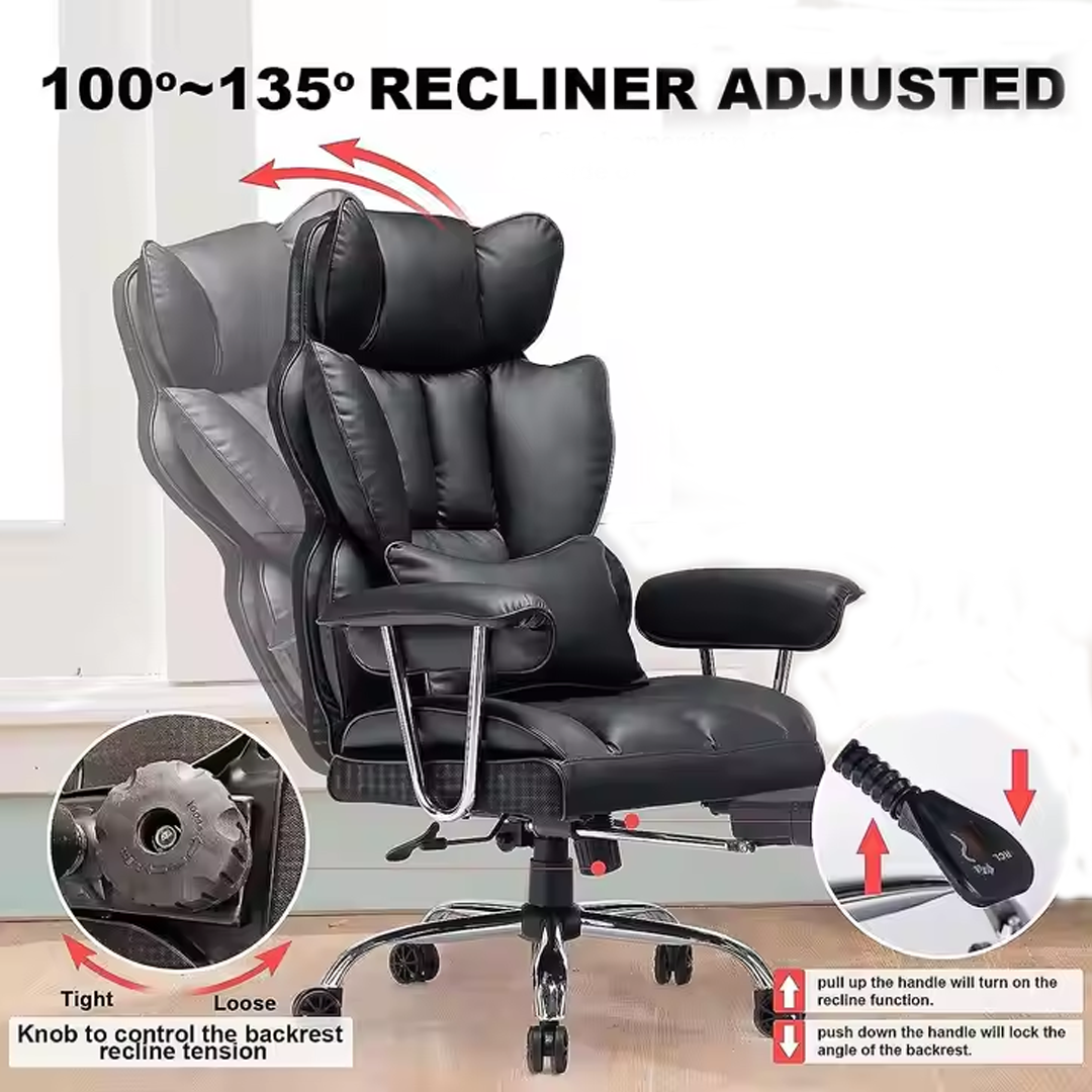 Ergonomska uredska stolica s visokim naslonom
