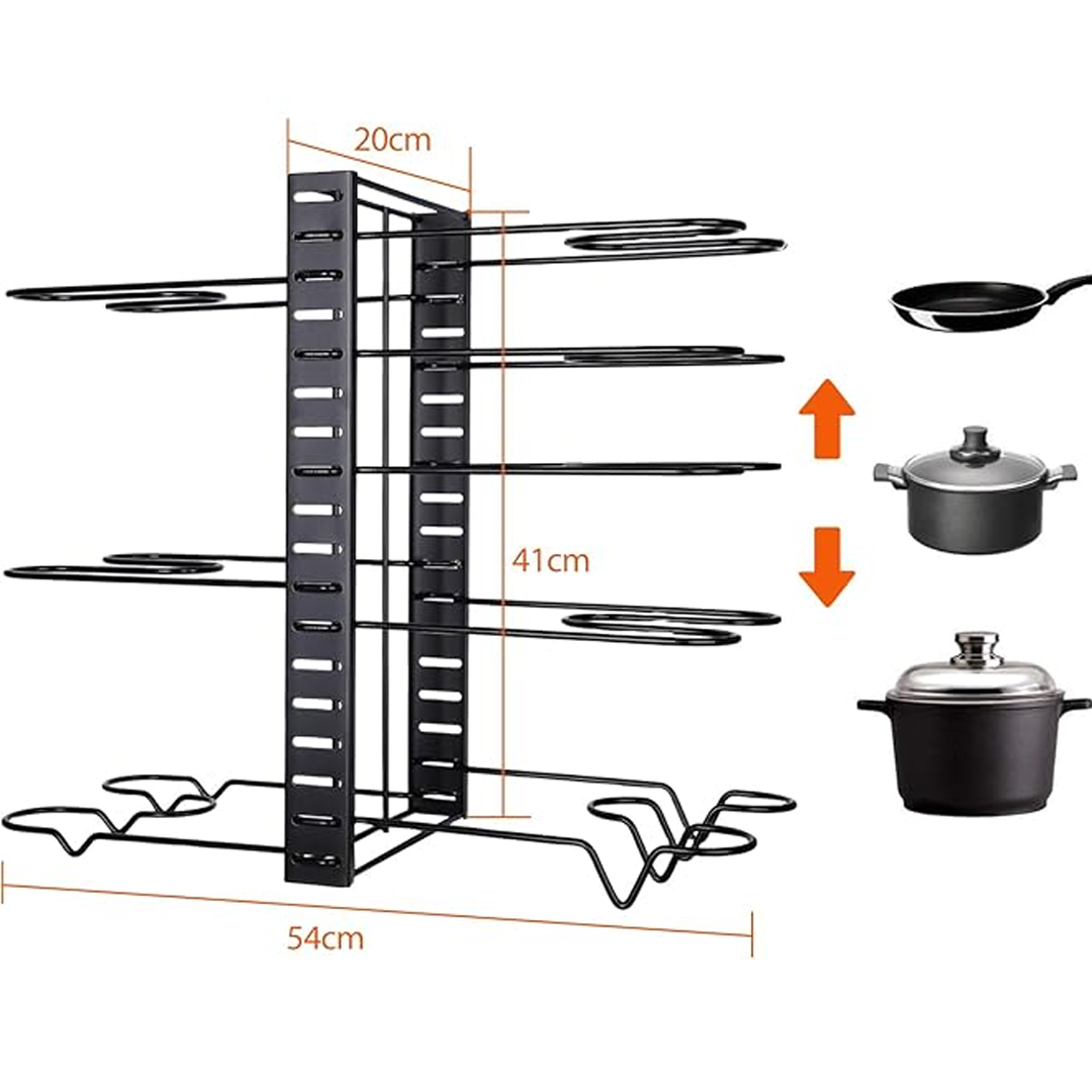 Stalak za lonce i poklopce