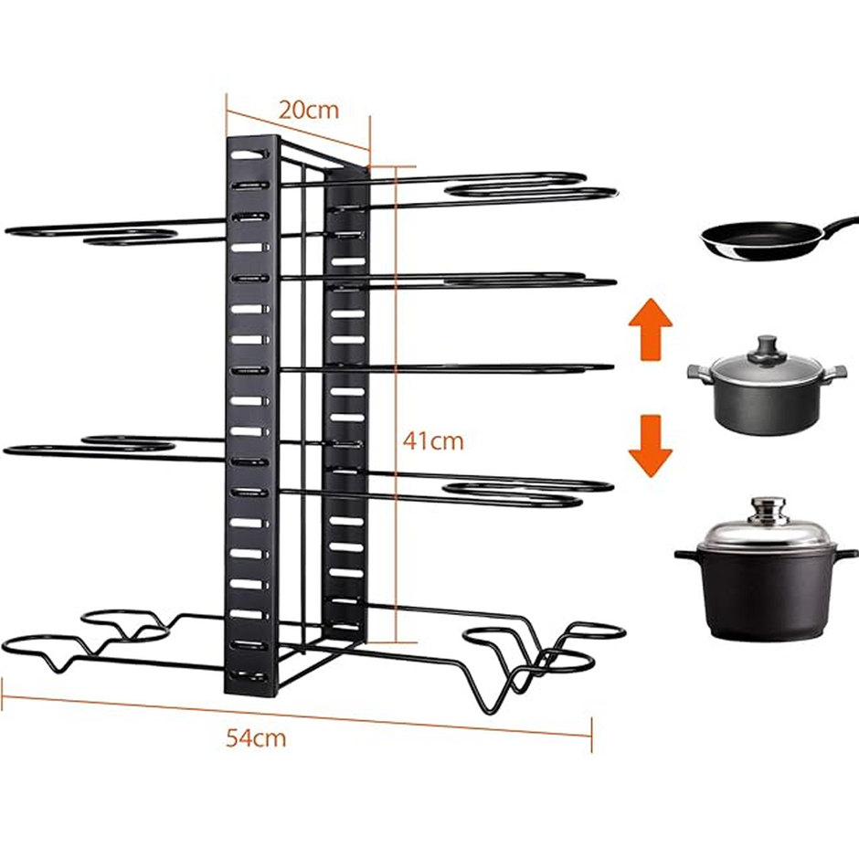 Stalak za lonce i poklopce