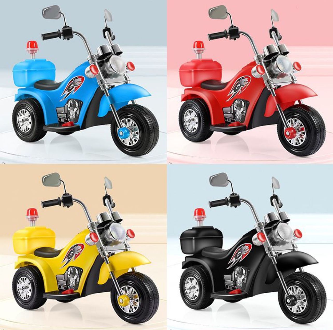 Električni policijski motor za djecu