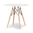Stol Torino – Okrugli 80 cm (Bijela ili Crna)