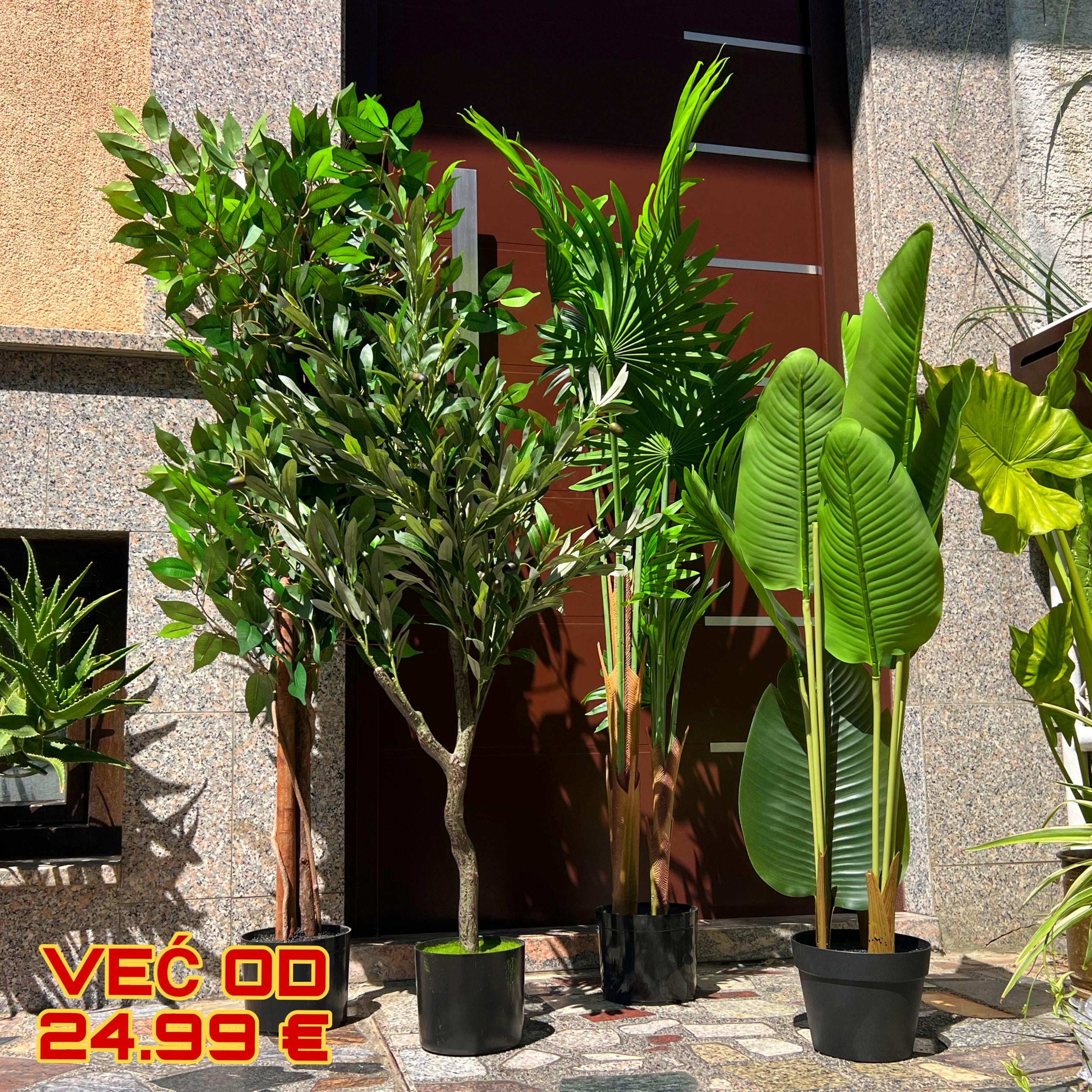 Umjetne biljke za svaki prostor – odaberite svoju vrstu