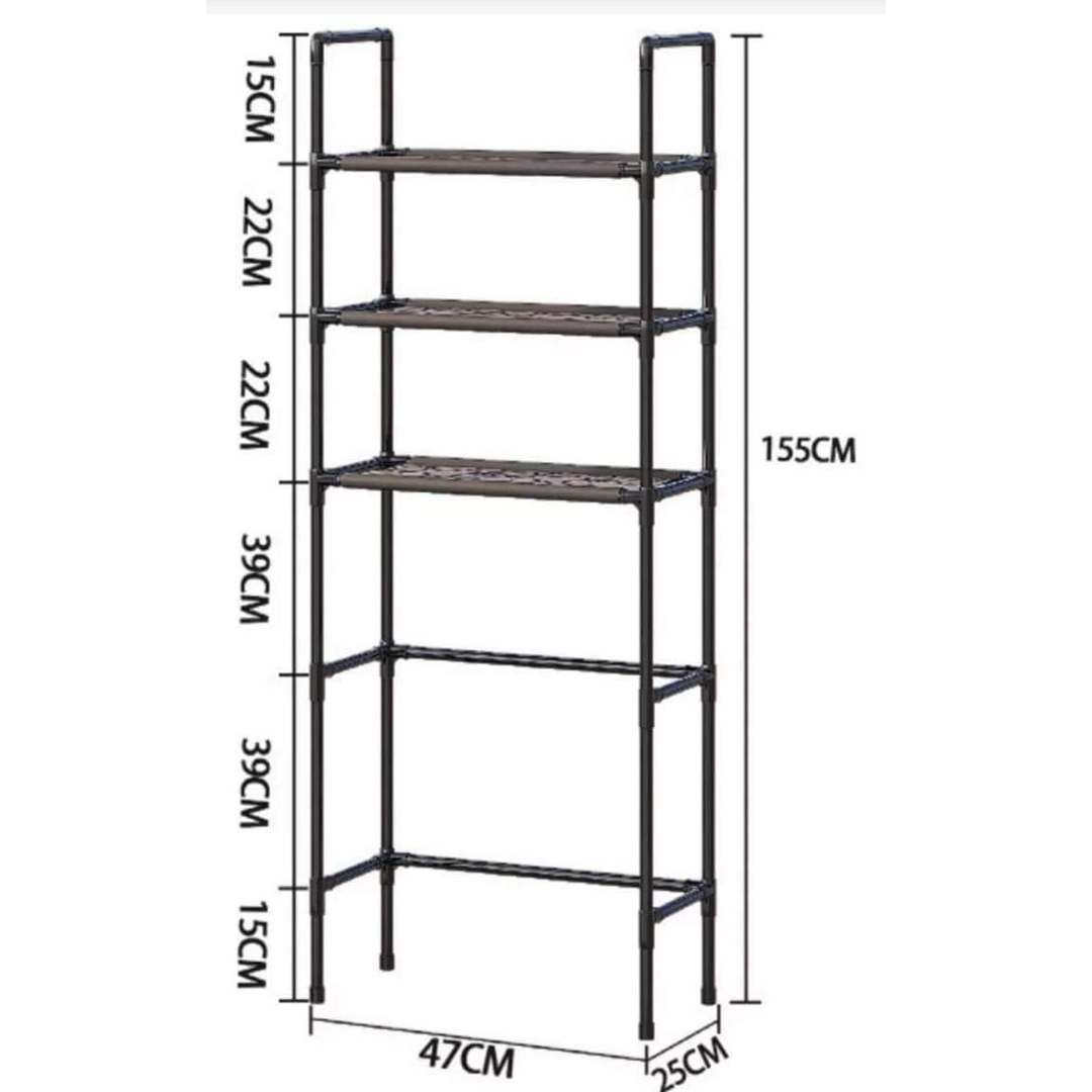 Stalak iznad WC-a od 3 razine