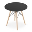 Stol Torino – Okrugli 80 cm (Bijela ili Crna)