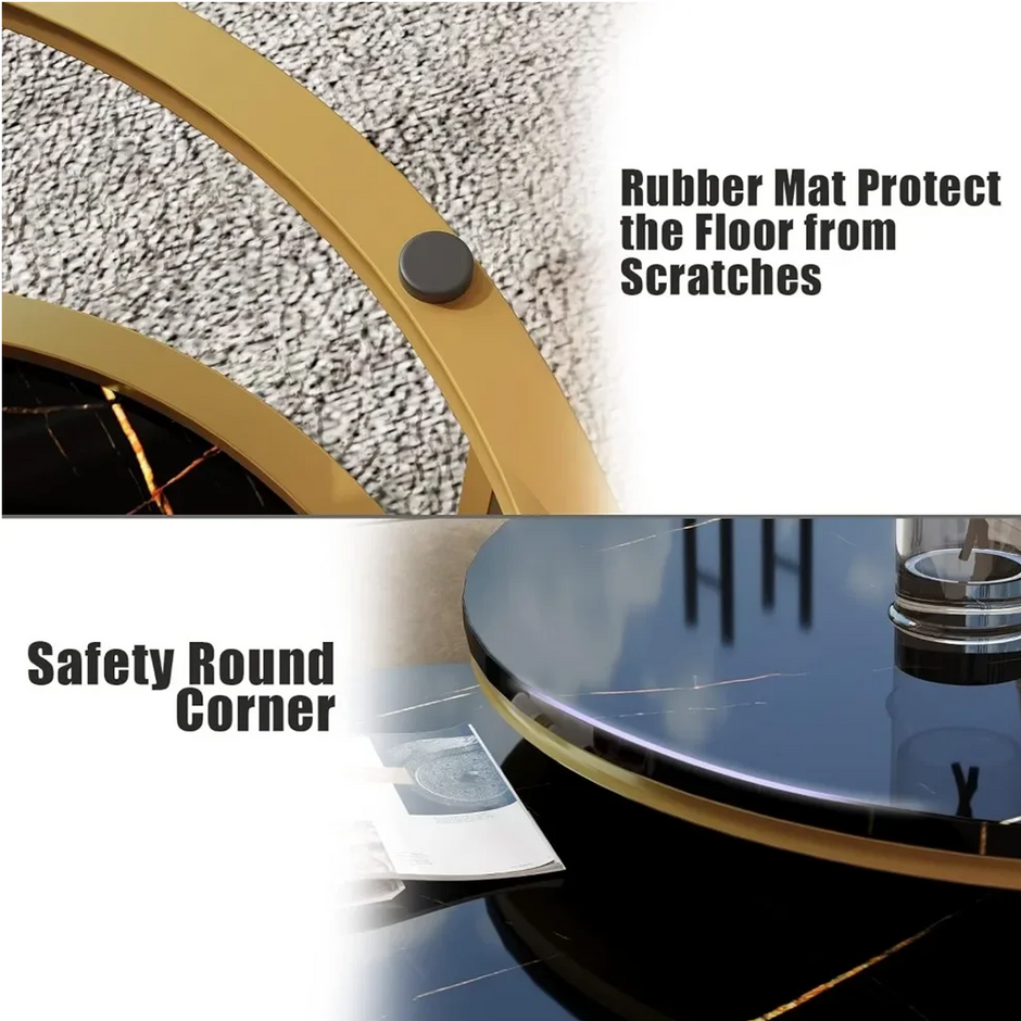 Stolići za kavu od imitacije mramora