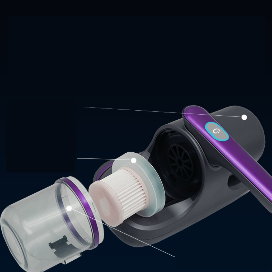 Usisavač za uklanjanje grinja, prašine i bakterija