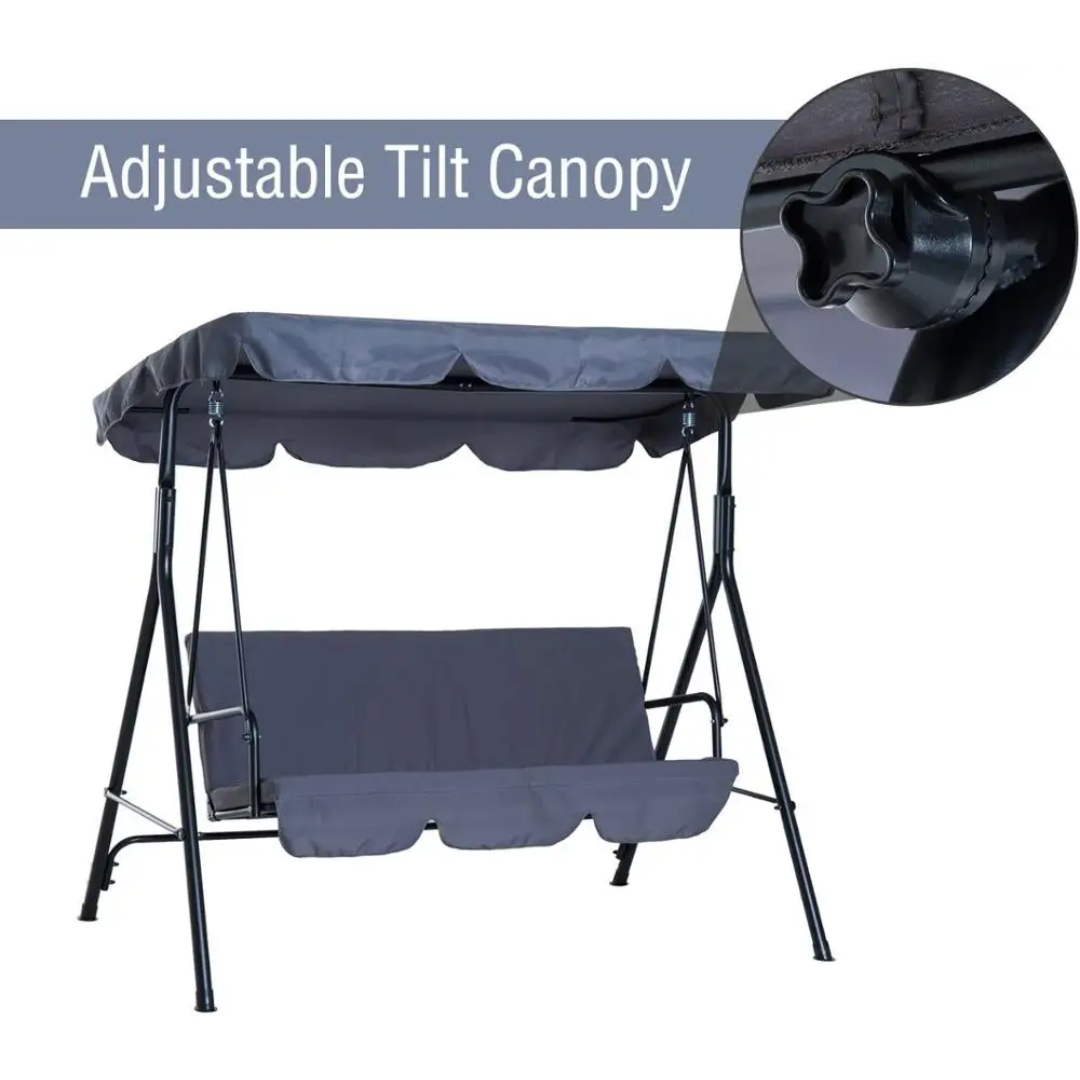 Udobna vrtna ljuljačka