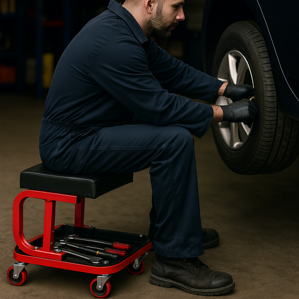 Mehaničarski stolac na kotačima