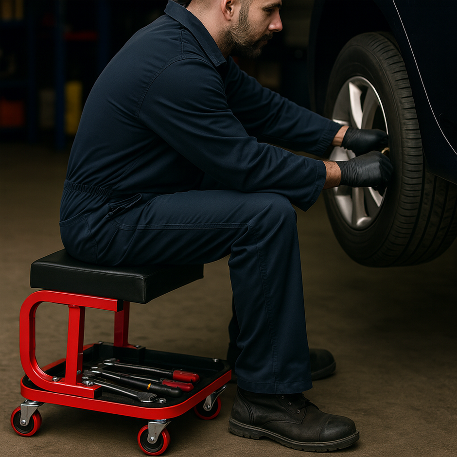 Mehaničarski stolac na kotačima