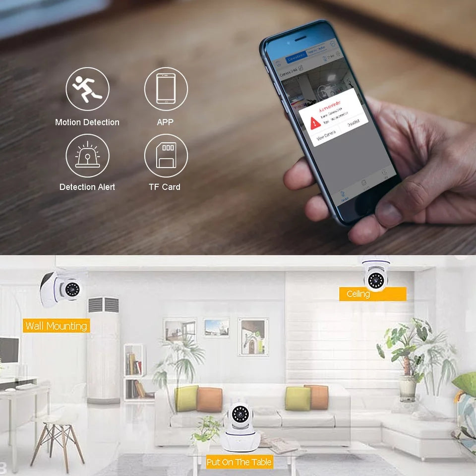 WIFI KAMERA SA 360° OKRETOM