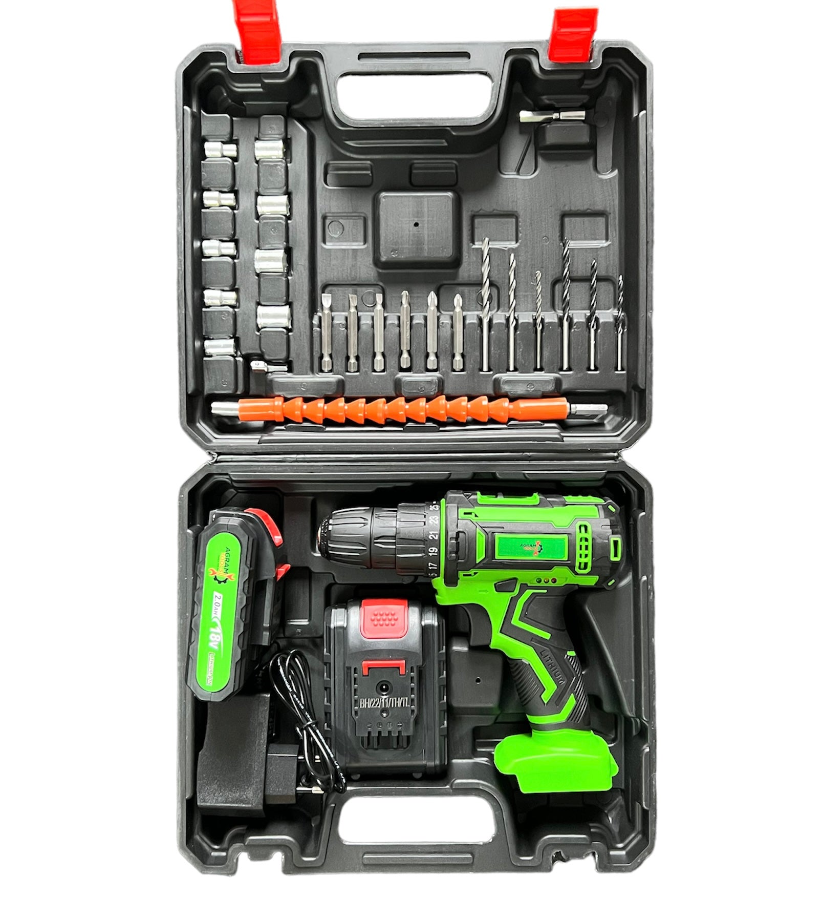 Orginal Agram Tools®  aku bušilica sa bitovima