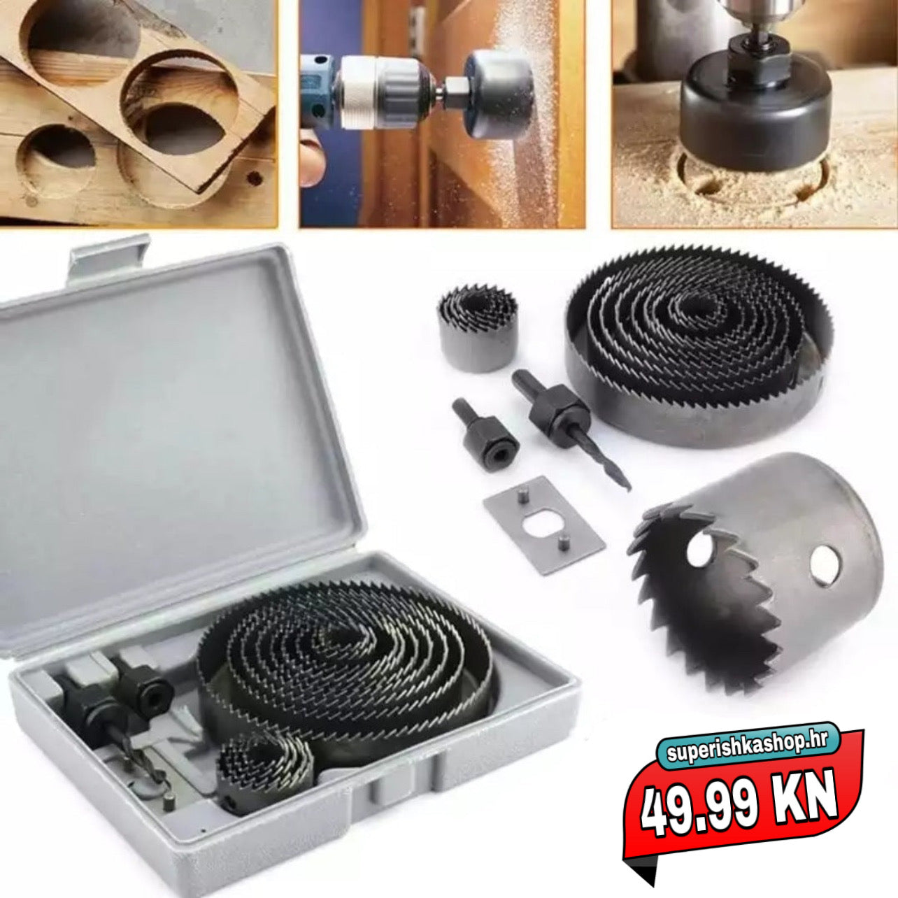 Krune za bušenje drveta i plastike