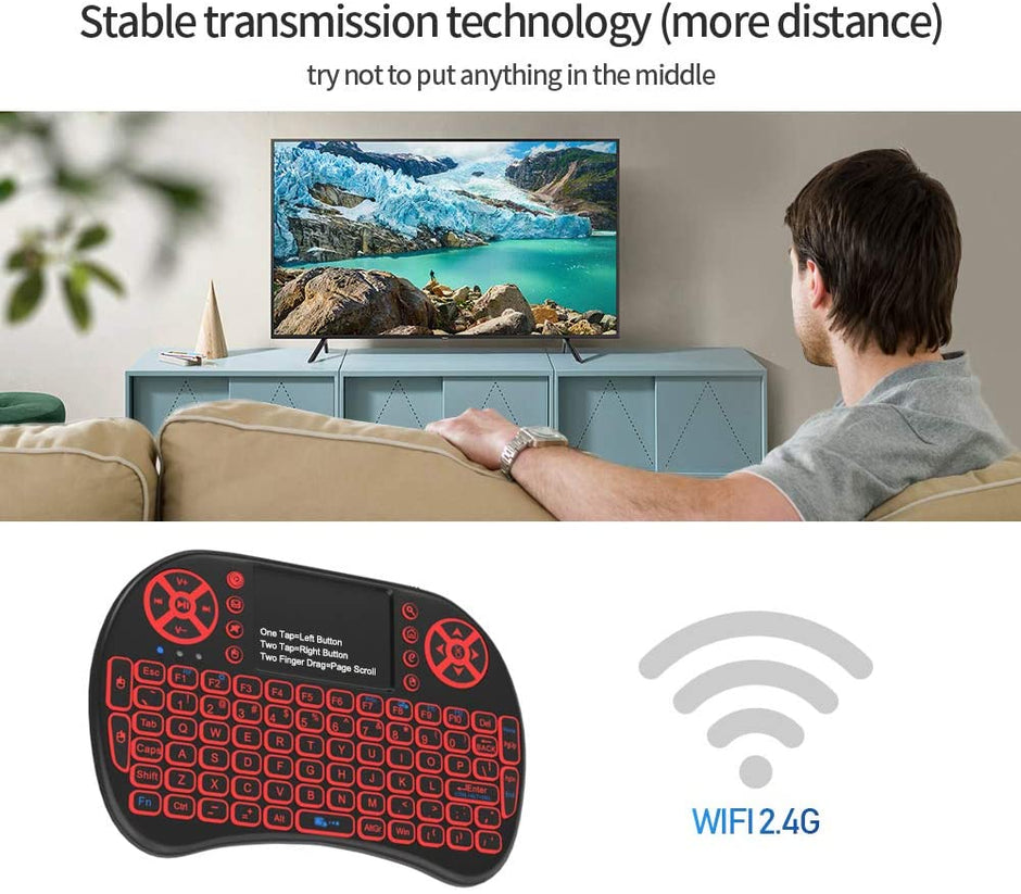 Tipkovnica, miš na dodir, gamepad i daljinski u jednom uređaju